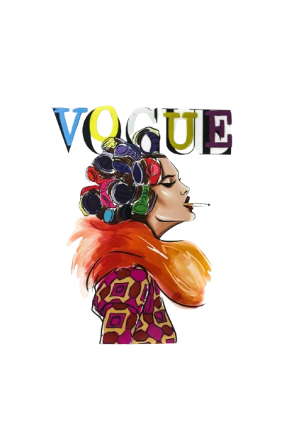 Vogue colorful Iron heat transfer