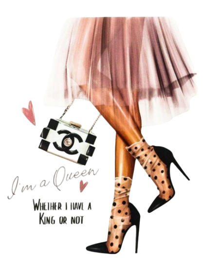 I’m a queen CC Heat transfer screen print