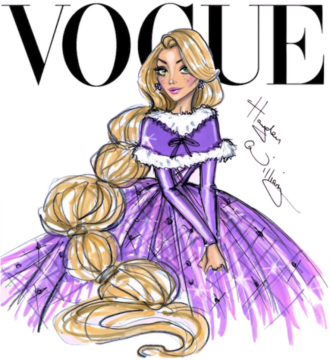 Vogue blonde Princess iron heat transfer