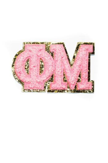 Phi Mu Sorority letters