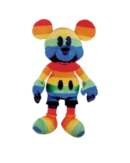 Colorful bear iron on heat transfer