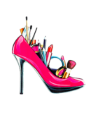 Sexy Heel iron on heat transfer