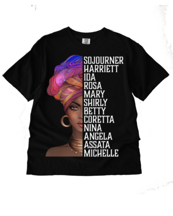 Black women iron on heat transfers