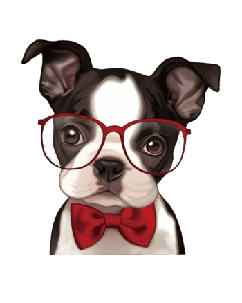 Dog iron on heat transfers