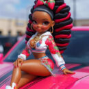 Beautiful melanin 1 iron on heat transfers