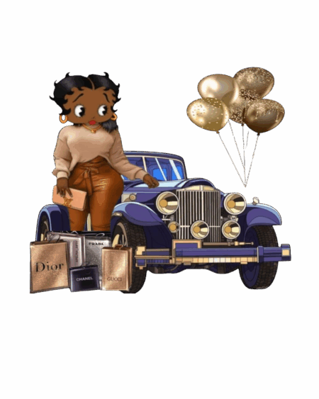 Betty Melanin iron on heat transfers 2