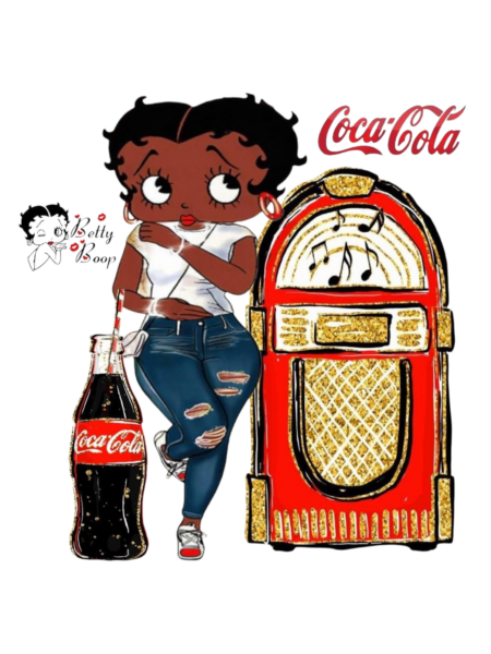 Betty Melanin iron on heat transfers 1