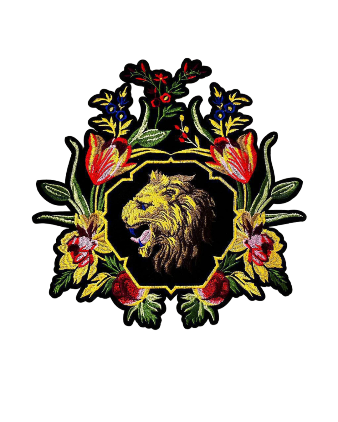 Flower Animal Embroidered patch