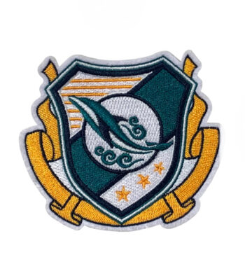 Badge iron on embroidery patches