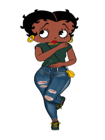 Betty Melanin iron on heat transfers 5