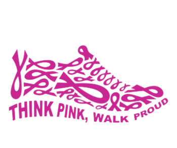 Think pink breast cancer heat transfers