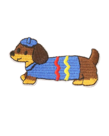 Sweater hat Dog Dachshund patches