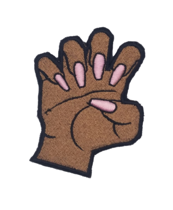 Melanin nails iron on patch