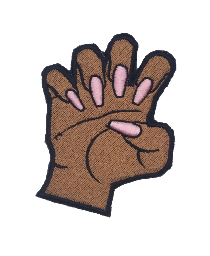 Melanin nails iron on patch