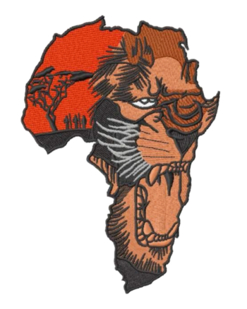 Lion African map patches 2