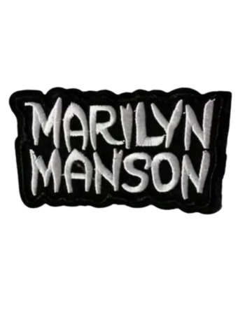 Marilyn mansion iron on embroidery patches