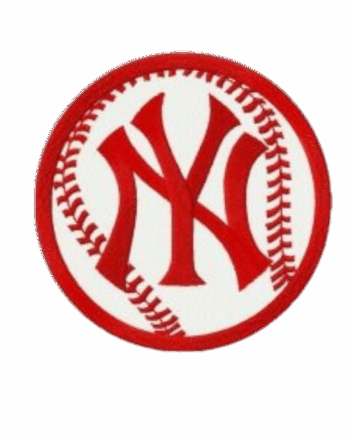 Baseball Iron-On Patches