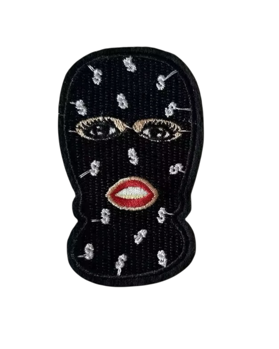 Masked iron on melanin patches