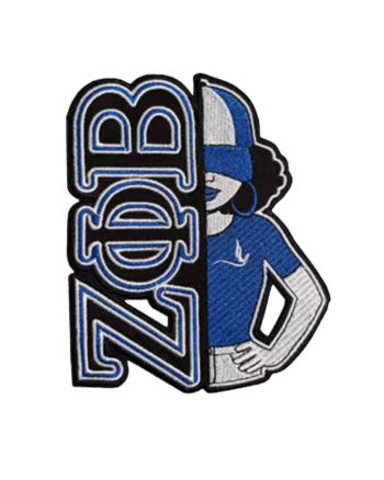 Zeta phi beta iron on patches