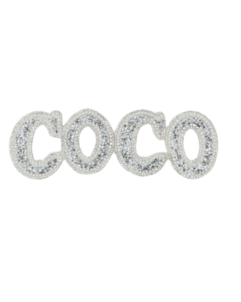 Coco rhinestone patches for t-shirt sweater jackets diy craft