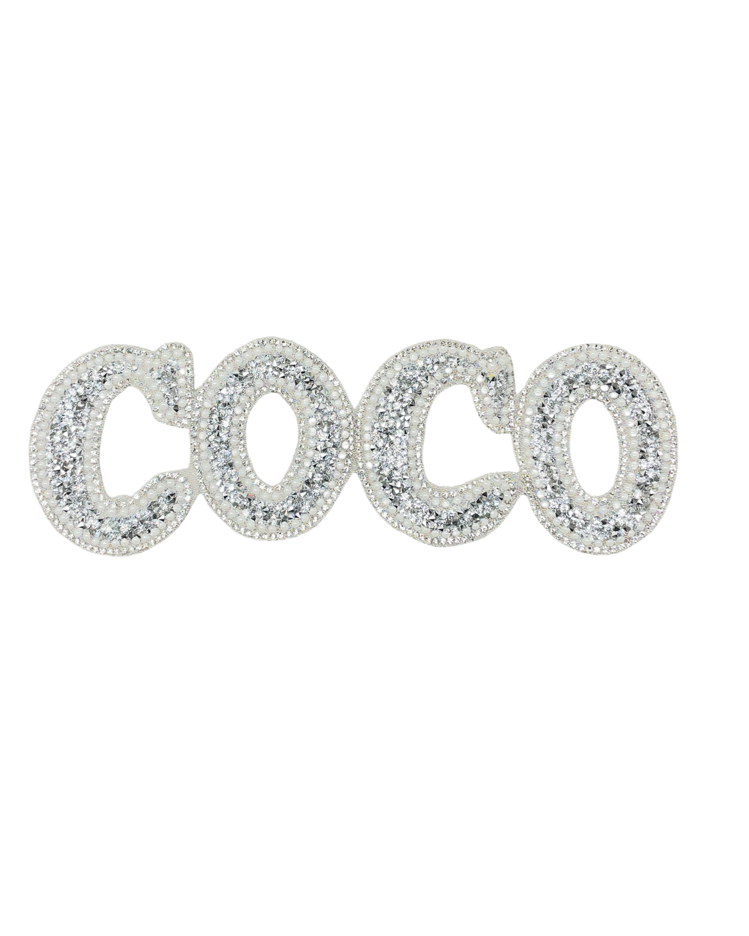 Coco rhinestone patches for t-shirt sweater jackets diy craft