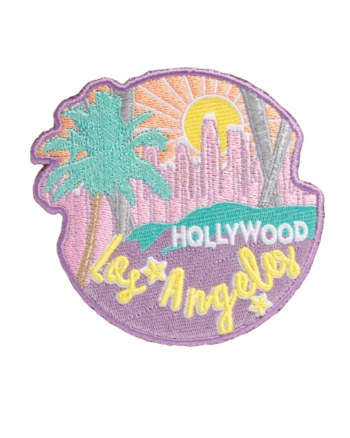 Los Angeles city iron on patches