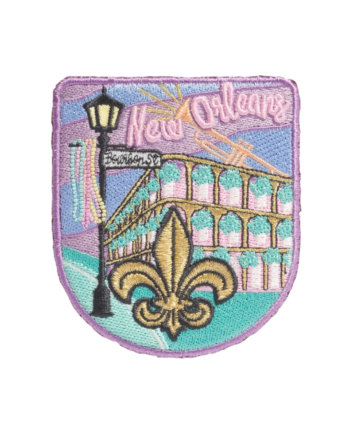 New Orleans city iron on patches