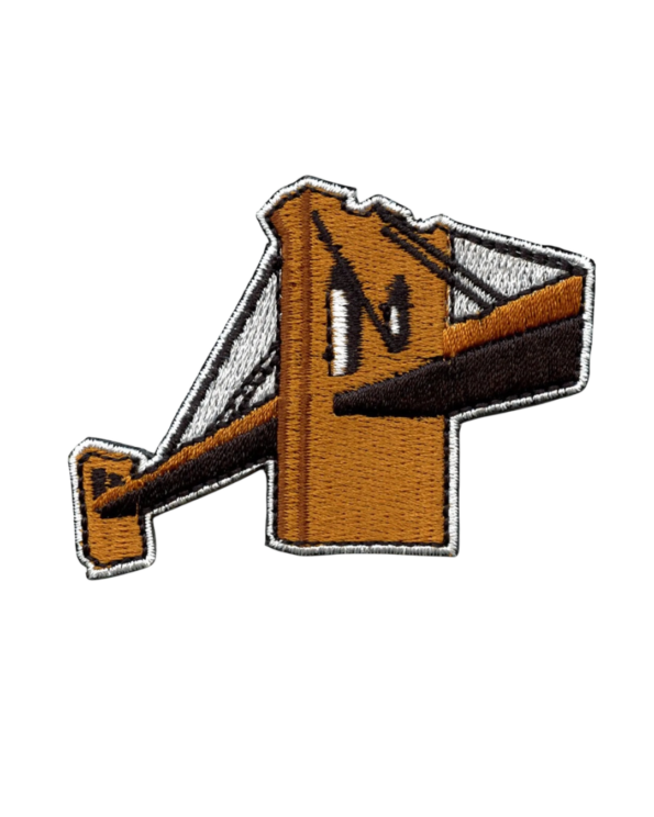 Brooklyn bridge iron on patch