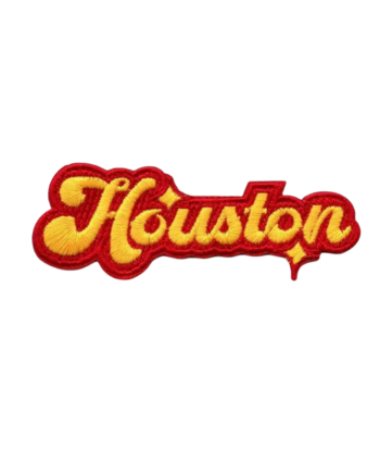 City of Houston iron on patch