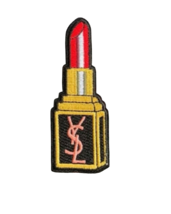 Fashion lipstick iron on patches