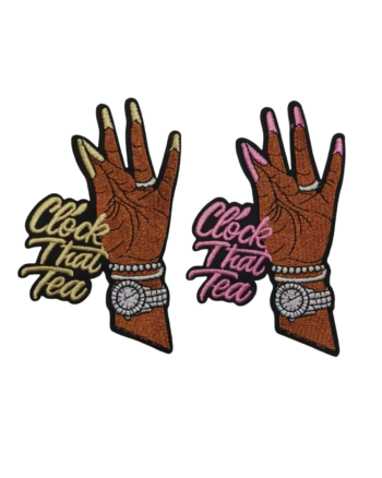 clock that tea patch