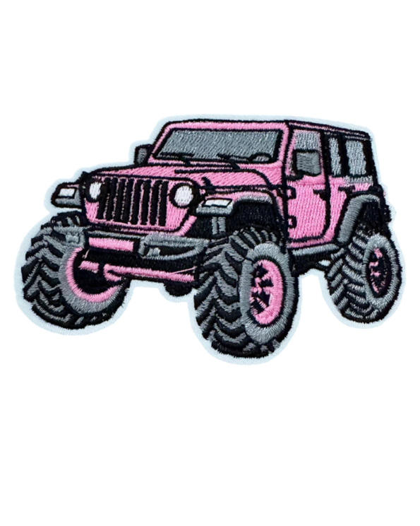 Jeep iron on car patches