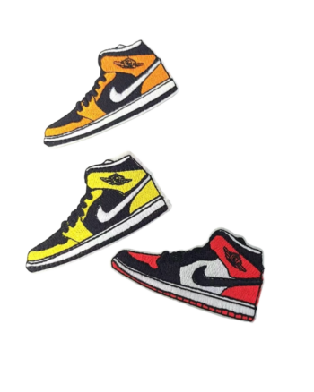 1s iron on sneaker patches