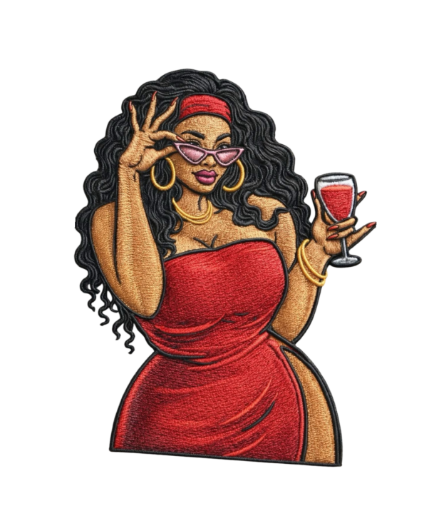 Stylish iron on melanin patches