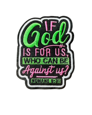 Iron on christian patches