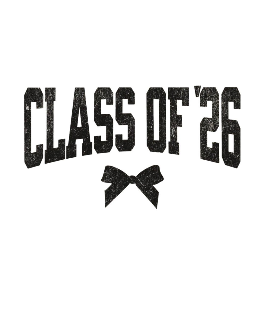 Senior 2026 graduation iron on heat transfers