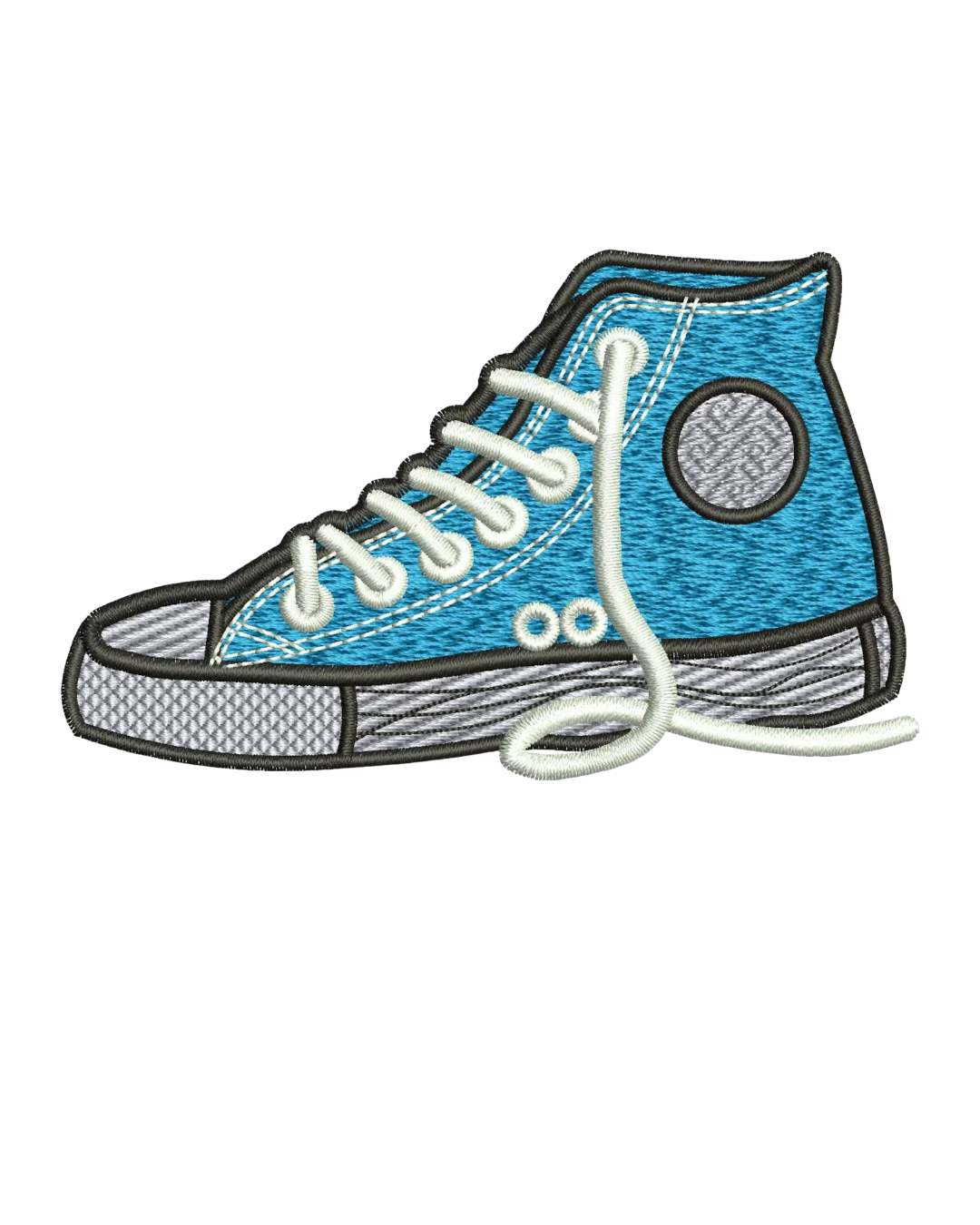 Fashion chuck tailors sneaker iron on patches