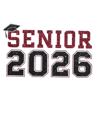 Senior 2026 graduation iron on heat transfers 8