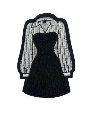 Dress iron on patches