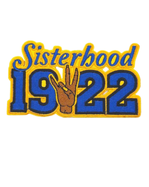 Sisterhood 1922 Sigma Gamma Rho Patches