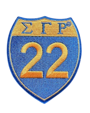 Shield Sigma Gamma Rho Patches