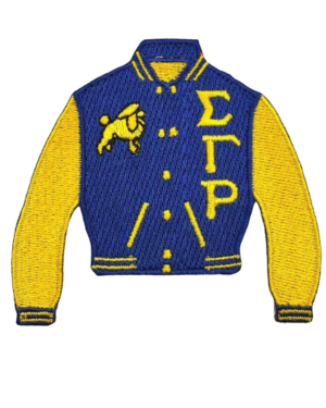 Jacket Sigma Gamma Rho Patches