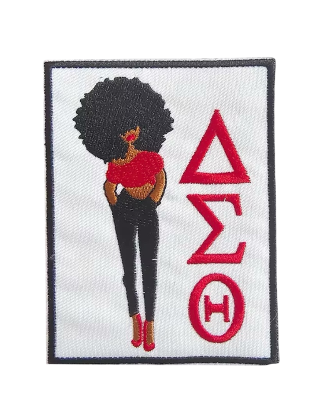 Afro Delta sigma theta patches