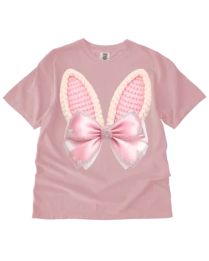 Easter bunny Bow  DTF TRANSFER