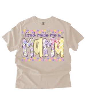 God made me a Mama DTF transfers