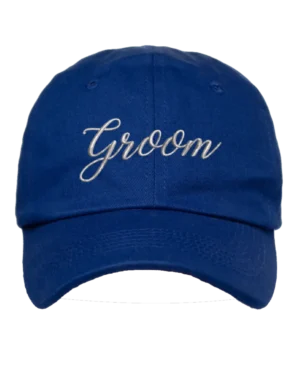 Groom Embroidered Baseball Hat, Personalized Bachelorette Party Cap, Bridal Party Gift, Bridal Shower Gift, Bridesmaid Gifts