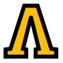 Custom Greek letter embroidery patch - Lambda