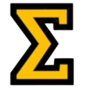 Custom Greek letter embroidery patch - Sigma