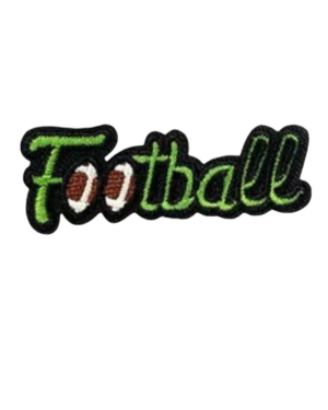 sports iron on patches