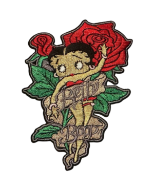 Flower Betty Boop Patches